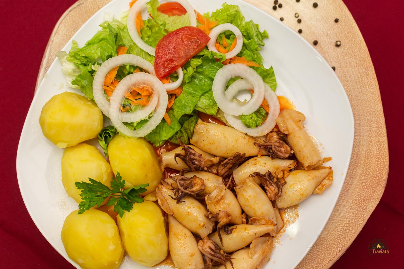 Prato de peixe