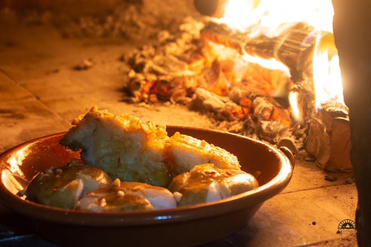 Bacalhau no forno a lenha da La Traviata